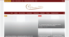 Desktop Screenshot of charreriaytradicion.com
